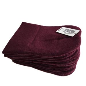 Long Beanie - #D-red