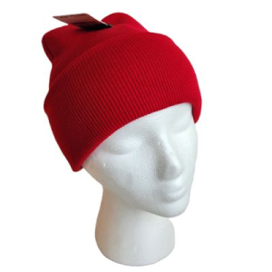 Long Beanie - red