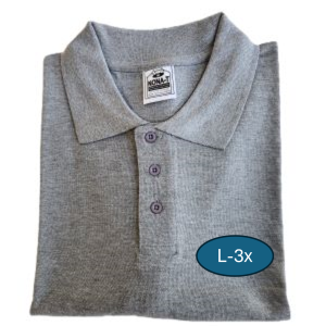 Short Polo Shirts - gray(unit)