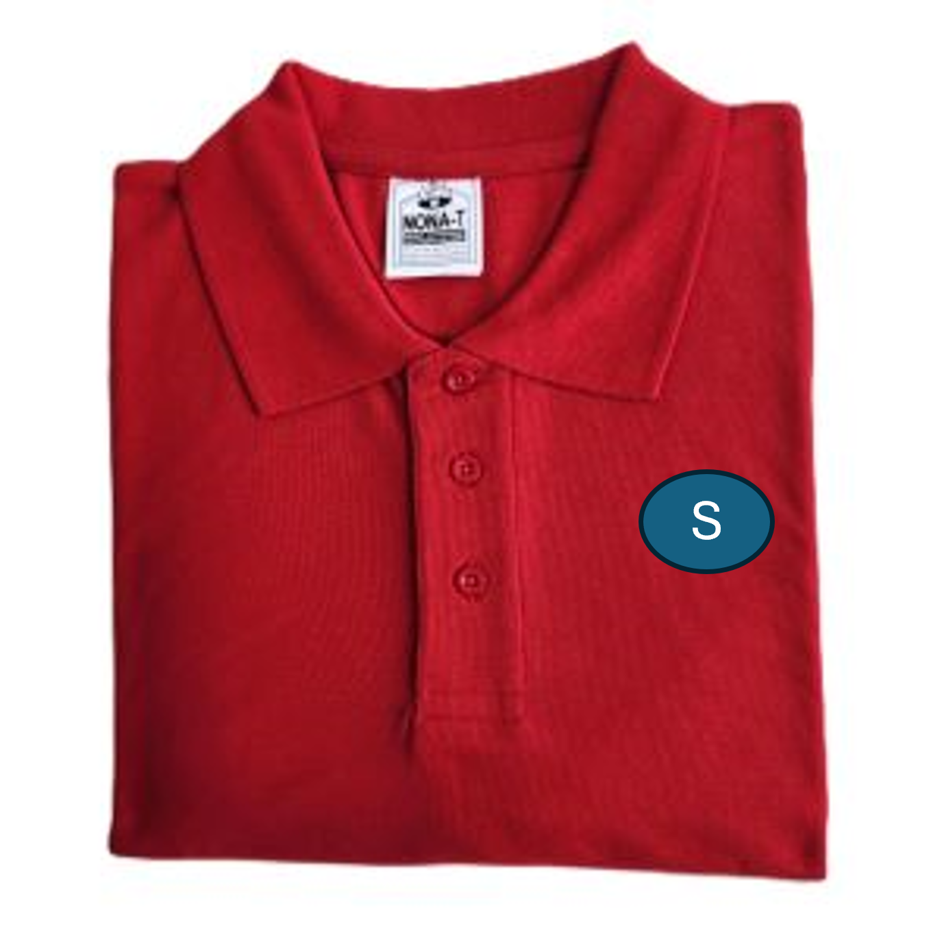 S-17.webp Short Polo Shirts - red