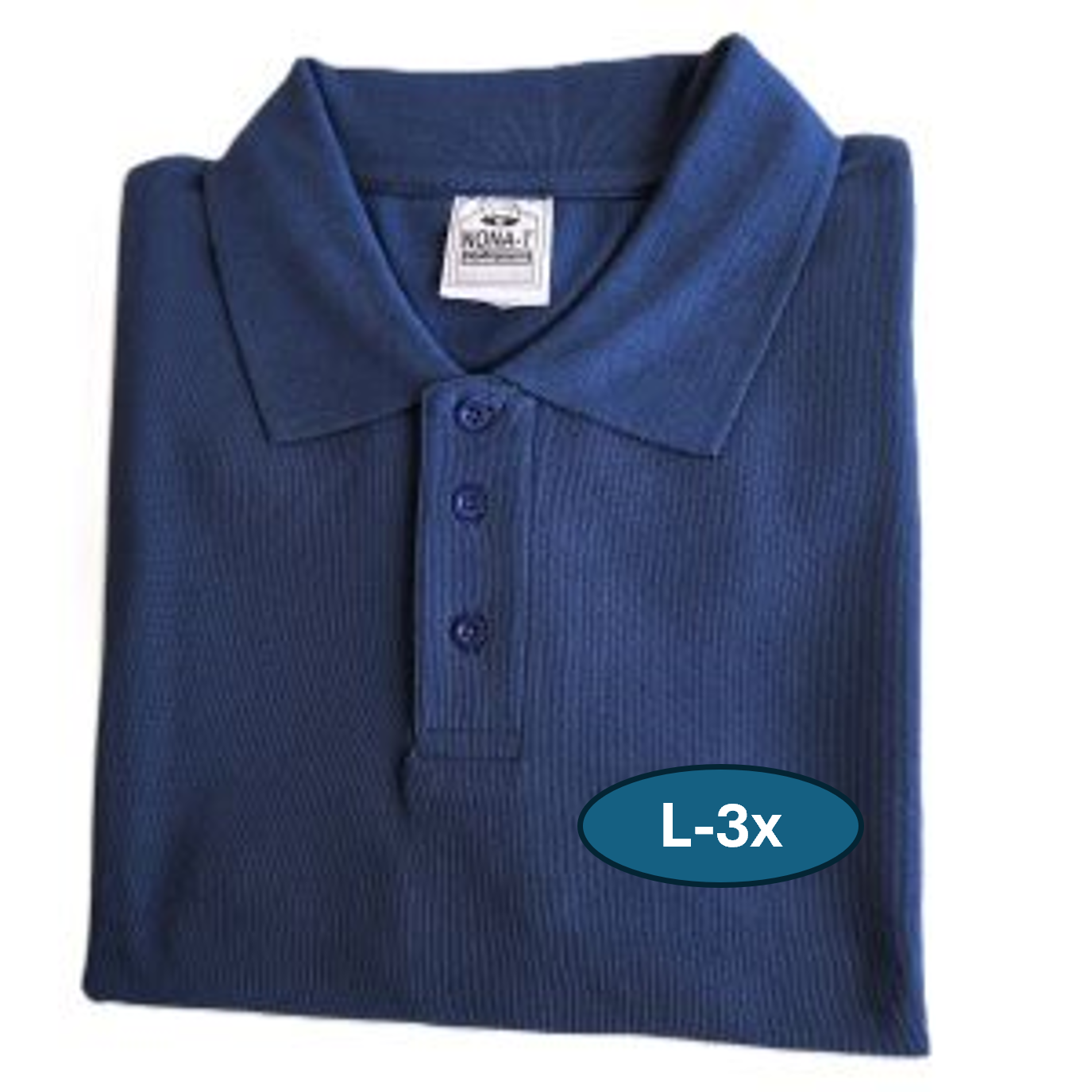 l-3x Short Polo Shirts - navy(unit)