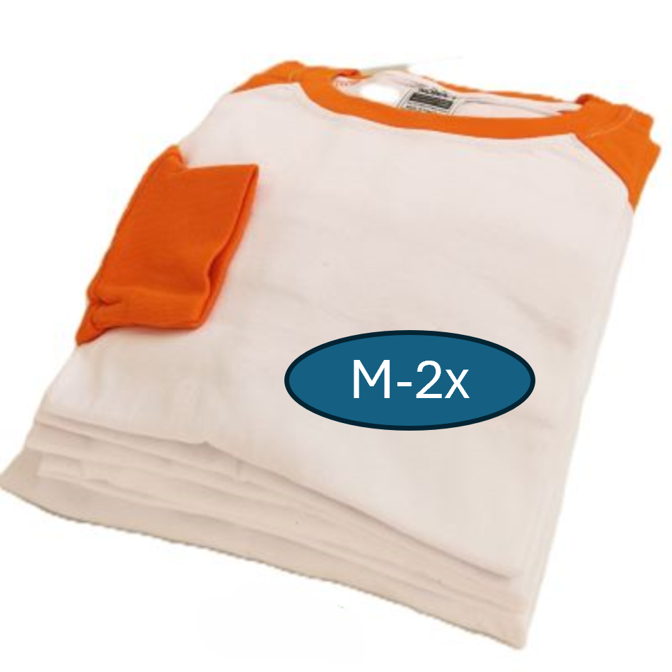 3/4 Long T Shirts - orange