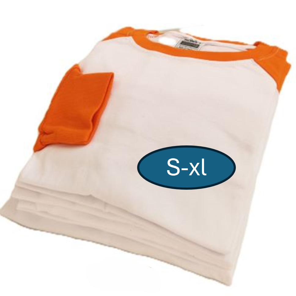 3/4 Long T Shirts - orange