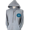 Pullover Hoodie: single/grey