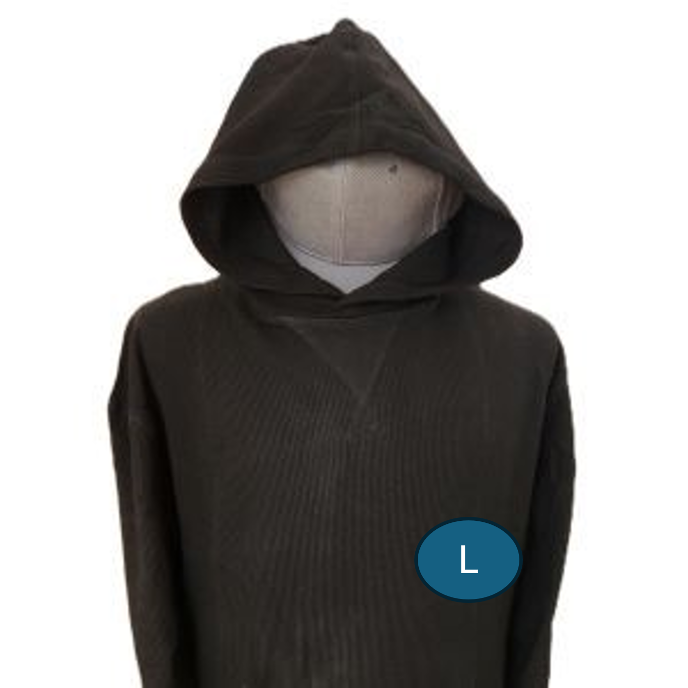 Pullover Hoodie : single / black