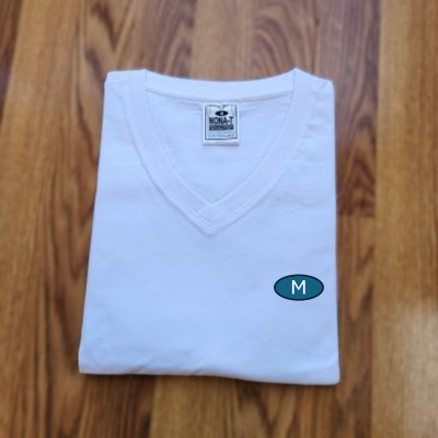 V-Tshirts - wh/12pcs