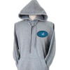 Pullover Hoodie: single/grey