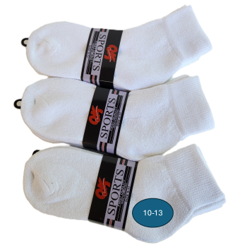 Ank Knit Socks - solid / 12pairs