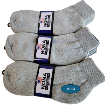 Ank Knit Socks - solid / 12pairs
