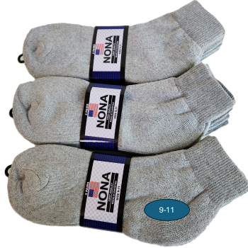 Ank Knit Socks - solid / 12pairs