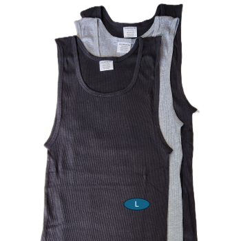 Men Tan Top - mix/12pcs