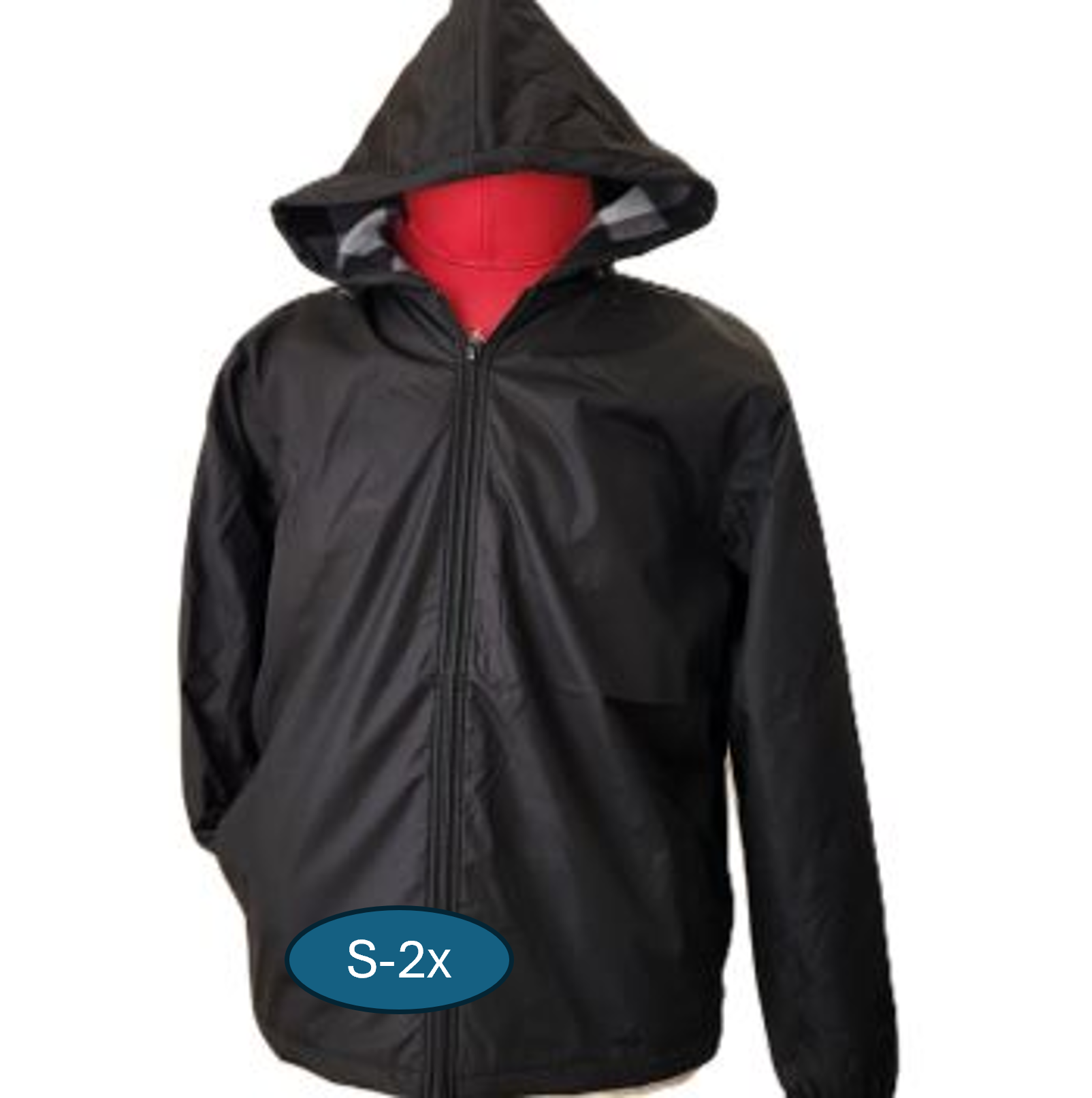 s-2x.webp Men Rain Jacket- 6pcs/12pcs