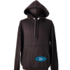 Men Pullover Hoods - black