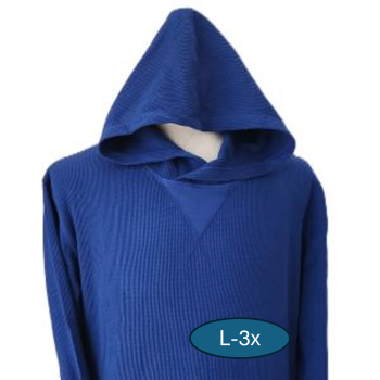 Thermal Hoodie - blue