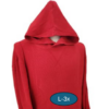 L-3x1 Thermal Hoodie - red