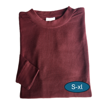 S-xl Thermal T Shirts - Brown