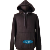 Men Pullover Hoods - black