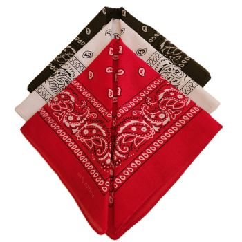 mix3 Cotton Bandans - (1dz/3dz ) 2