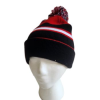 Knit Pom Beanie: strip