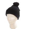 Knit Pom Beanie: solid