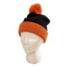 Knit Pom Beanie: solid