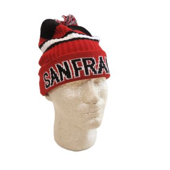 po-3 Knit Pom Beanie - CA