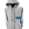 Men Zip Hoodie - black