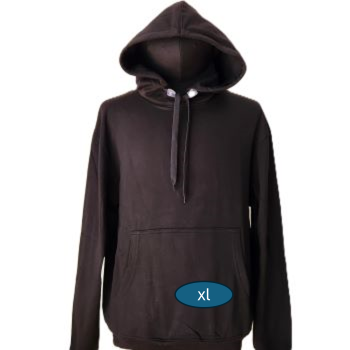 Men Pullover Hoods - black