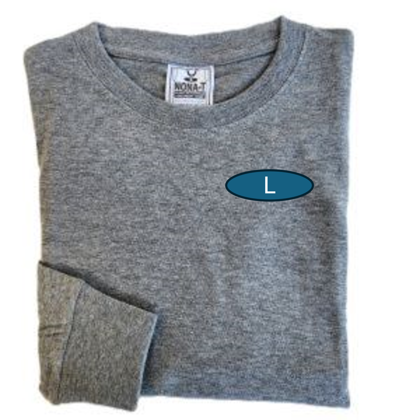 L Long T Shirts - grey