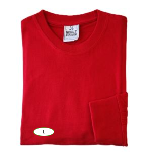 L Long T Shirts - red