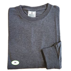 M-1 Long T Shirts - charcoal