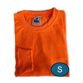 Long Sleeve T Shirts - orange