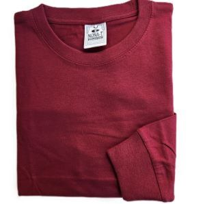 Long T Shirts - Burdundy