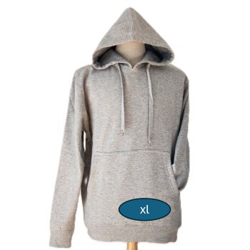 Men Pullover Hoods - grey